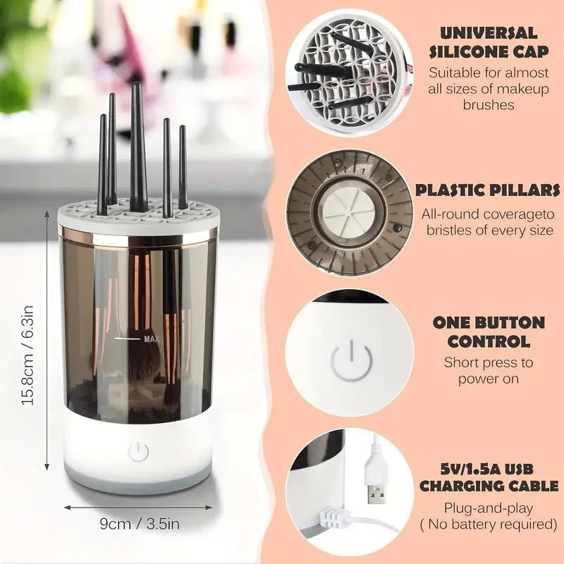 Ultimate Portable Makeup Brush Cleaner™