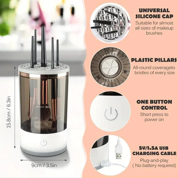 Ultimate Portable Makeup Brush Cleaner™